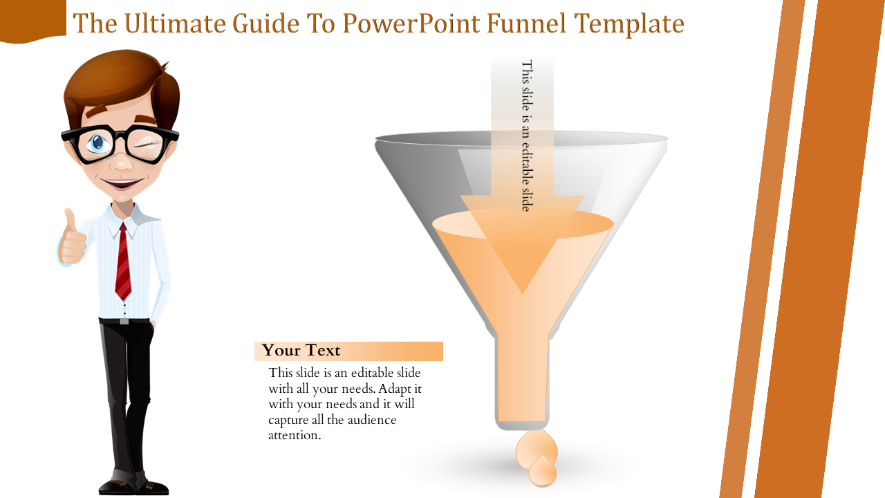 Free -  Funnel  PowerPoint Template And Google Slides Themes